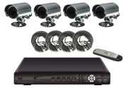 wired surveillance camera systems