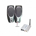 Wireless Hidden Camera Speakers