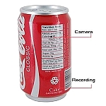 Coke Can Hidden Camera