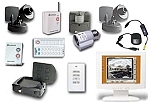 2 Security Cameras with PC/WEB/TV Monitoring and Recording..
