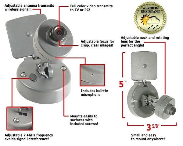 XCAM Wireless Color Camera